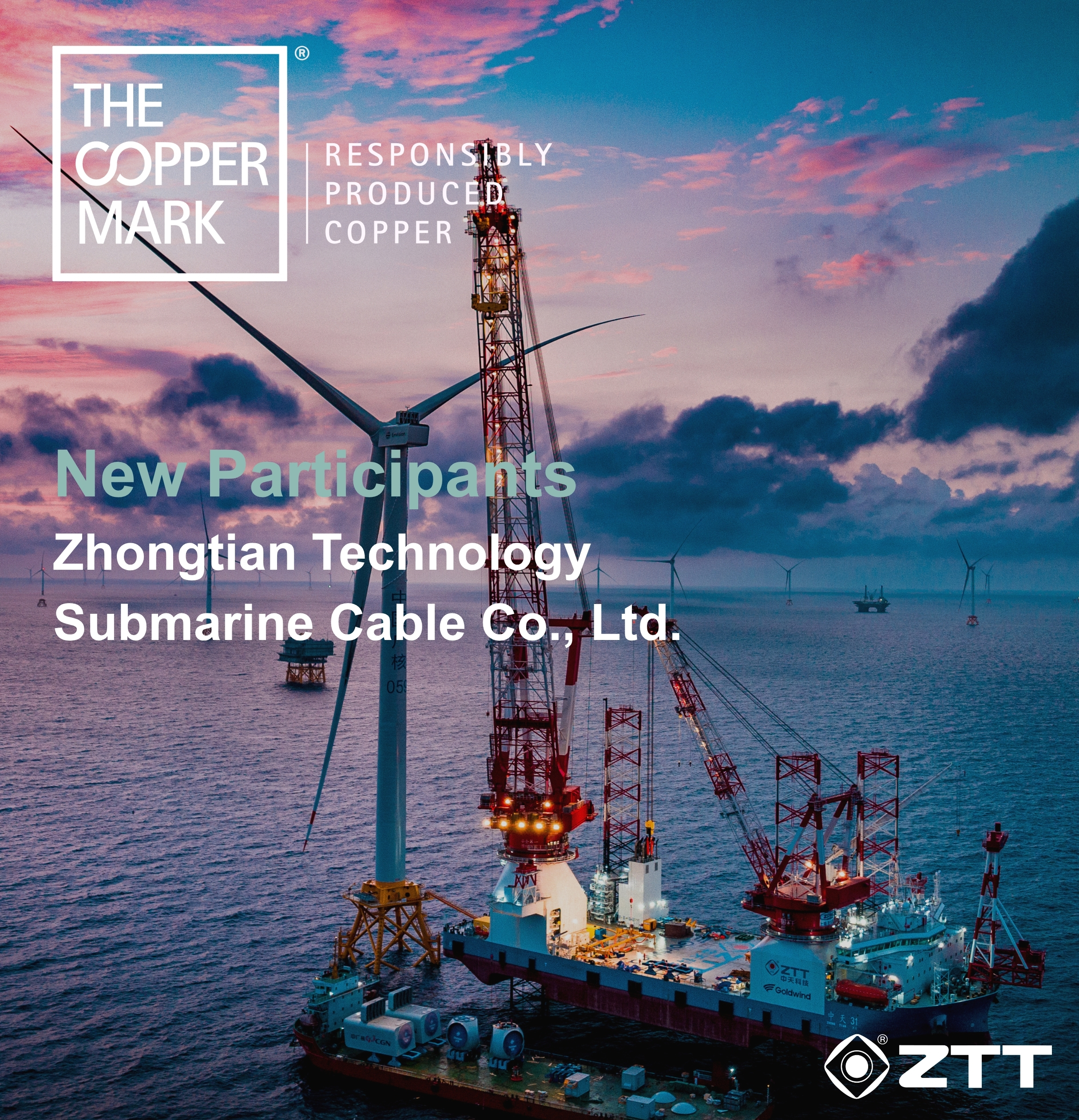 Connecting a Greener Future: ZTT Submarine Cable & System Joins The Copper Mark